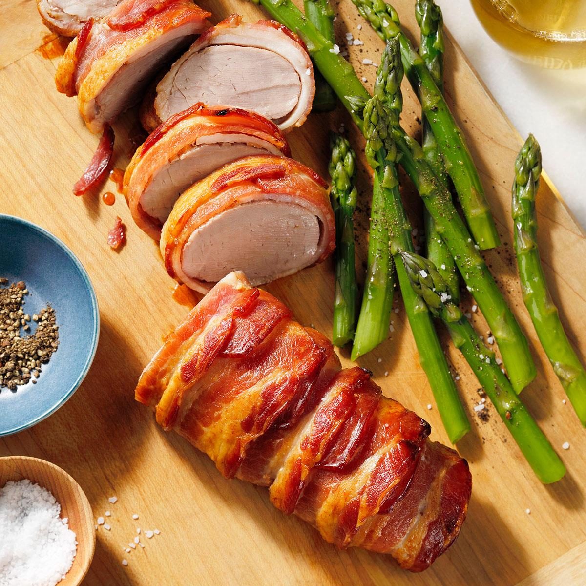 Bacon Wrapped Pork Tenderloin Exps Tohcomdc23 273473 P2 Md 06 23 6b
