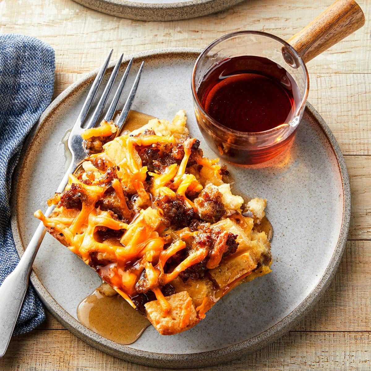 Sausage And Pancakes Casserole Exps Tohon24 275210 Dr 03 26 5b